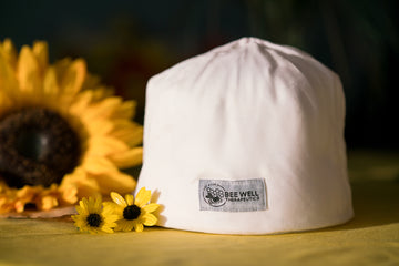 Beeswax infused moisturizing hats